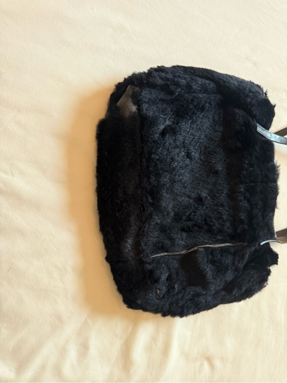 FENDI | Black Small Tote Bag with Silver Logo - Picture 8 of 11